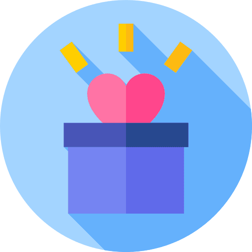 Open box miscellaneous box package icon