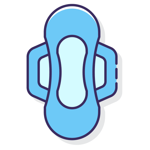 Sanitary towel sanitary menstrual cycle sanitary towel icon