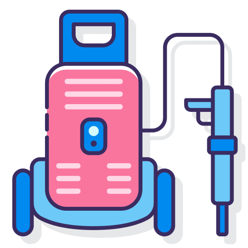 Washer shower furniture and household washer icon