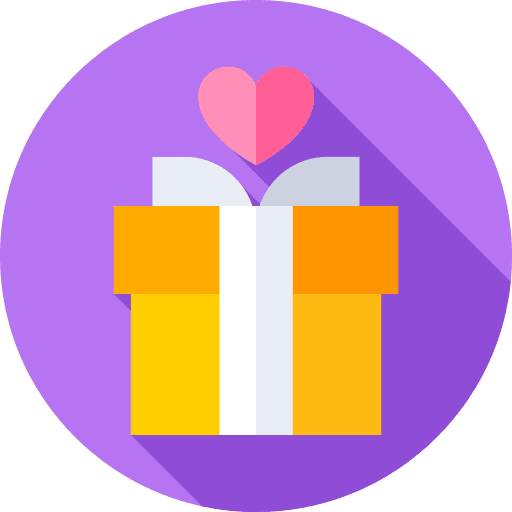 Gift box relationship present miscellaneous icon