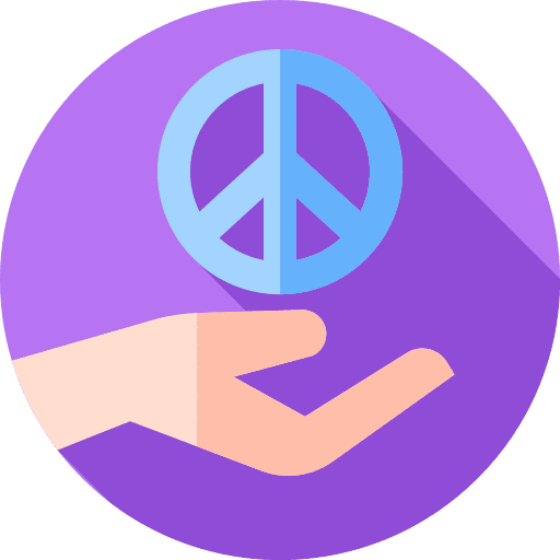 Peace hands and gestures miscellaneous pacifism icon