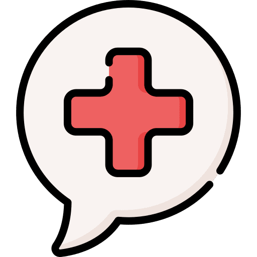 Pharmacy pharmacy speech bubble chat bubble icon
