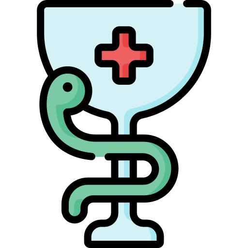 Hygieia healthcare and medical pharmacy medicine icon