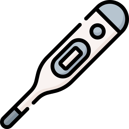 Thermometer high thermometer high temperature icon