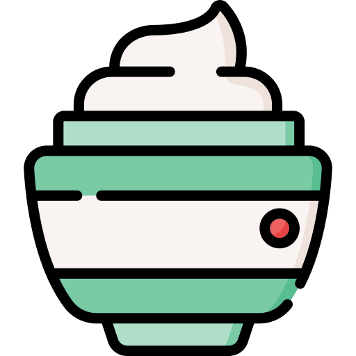 Cream cream skin healthcare and medical icon