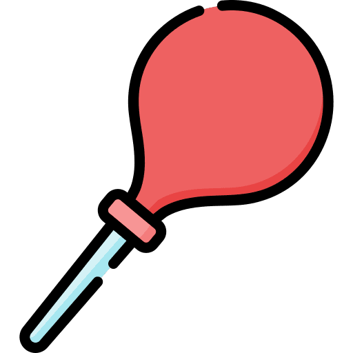Pear enema pear enema healthcare and medical bulb icon