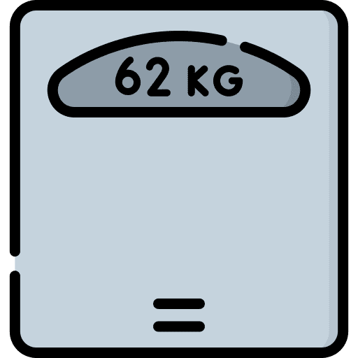 Weight scale ph balance balance electronics icon