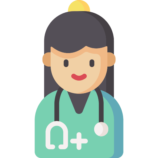 Doctor lab laboratory observation icon