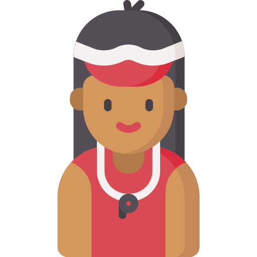 Lifeguard user people protection icon