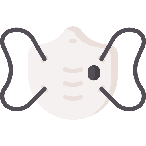 Mask medical security doctor icon