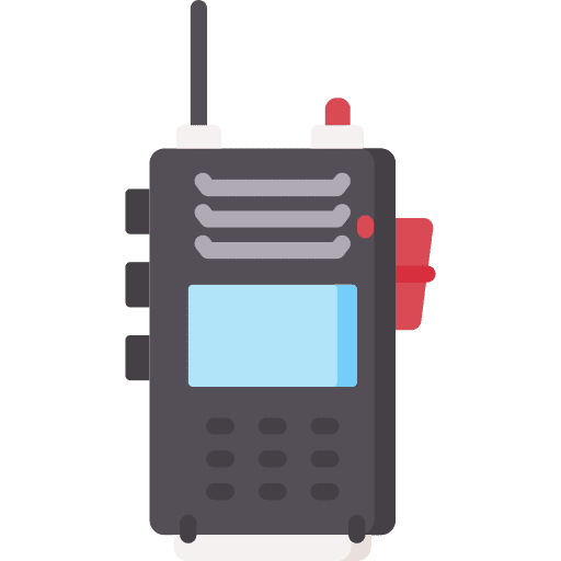 Walkie talkie walkie talkie communications frequency icon