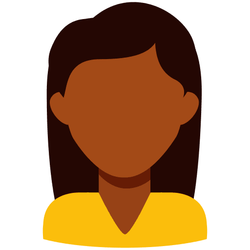 Woman girl avatar student icon
