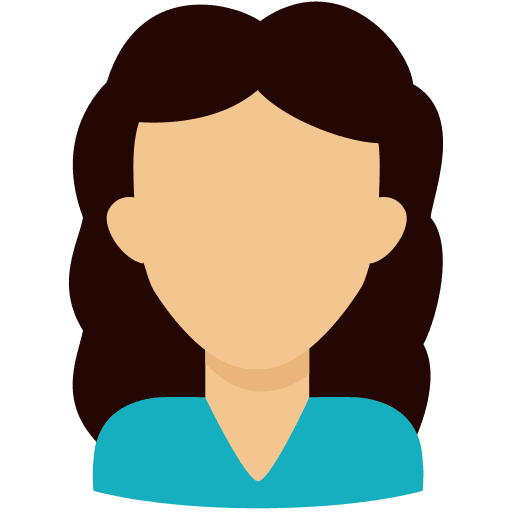 Woman profile avatar student icon
