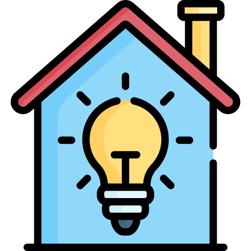 Idea invention home idea icon