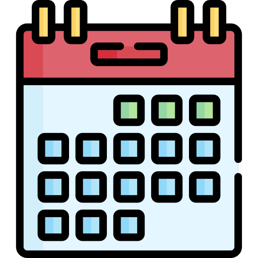 Calendar calendars date time and date icon