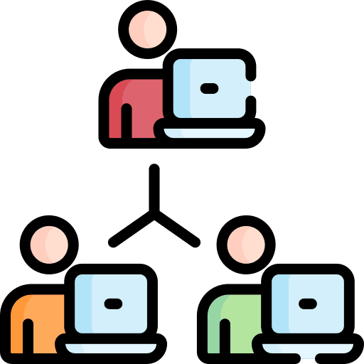 Meeting teamwork user workers icon