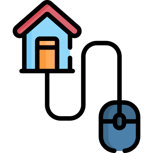 Smarthome computer electronics smart house icon