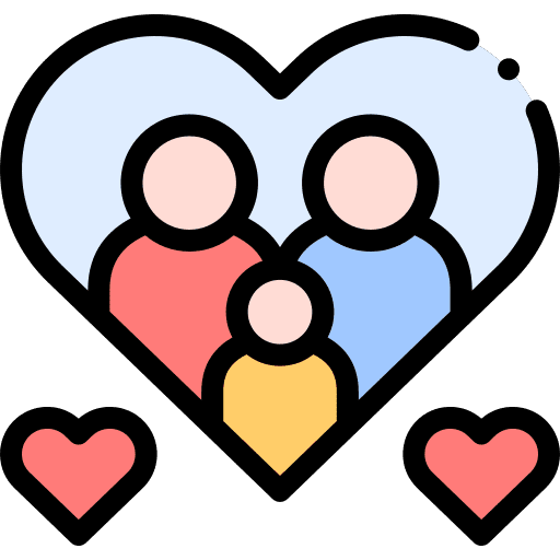 Family family love care icon