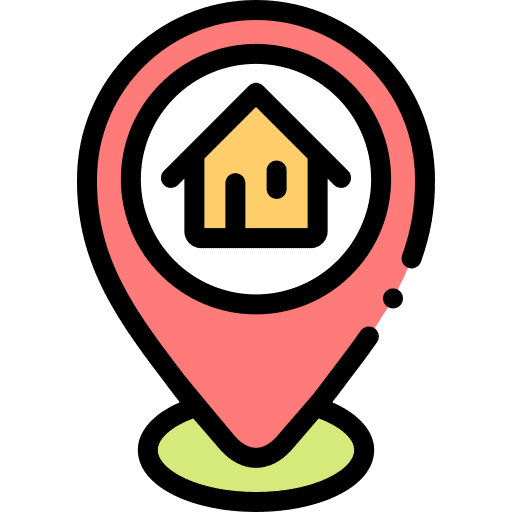 Home maps and location location house icon
