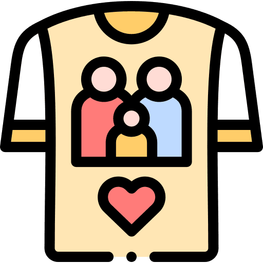 Tshirt fashion tshirt care icon