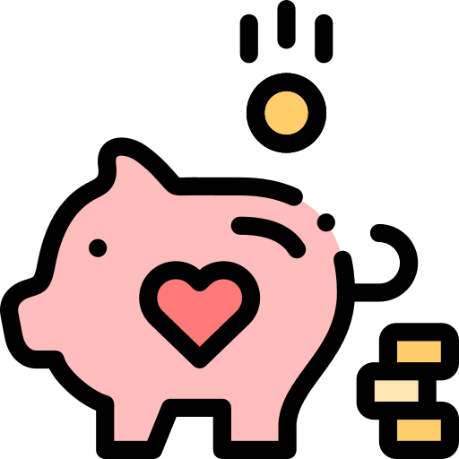 Save money funds people money icon