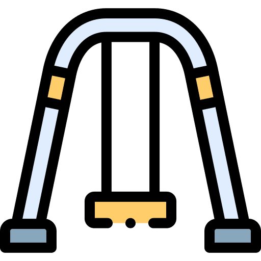 Swing playground swing yard icon