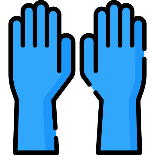 Gloves medical equipment gloves latex icon