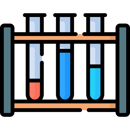 Laboratory chemical lab test tube icon