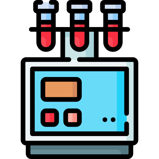 Medical research healthcare and medical vaccine medical laboratory icon