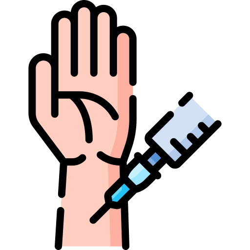 Vaccine healthcare and medical medicine insulin icon