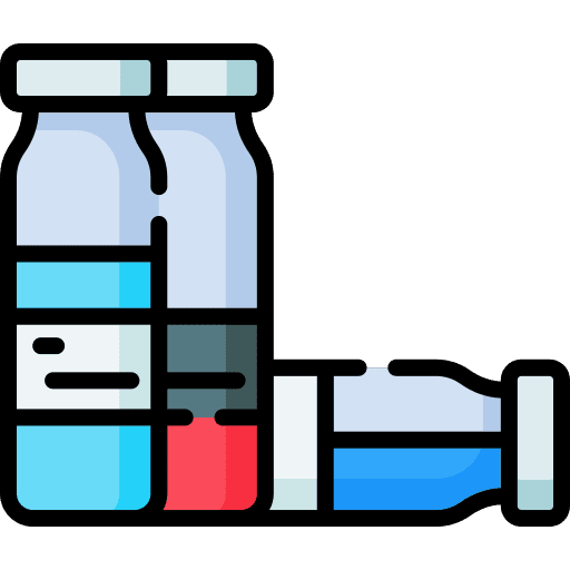 Ampoule medicines healthcare and medical ampoule icon