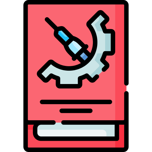 Book education vaccine book icon