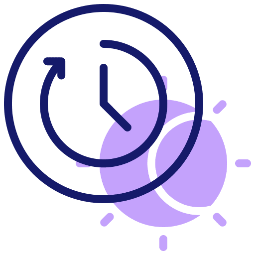 24 hours 24 hours time and date time icon