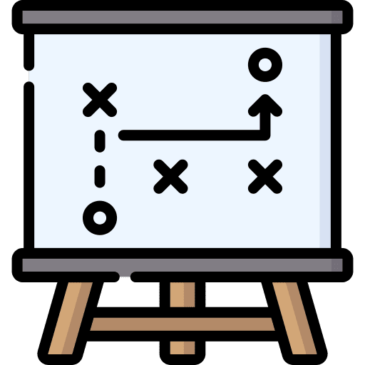 Strategy project plan marketing presentation icon
