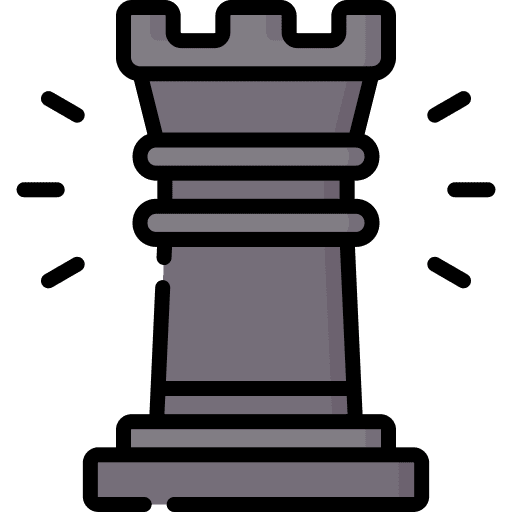 Strategy chess piece business and finance marketing icon