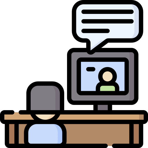 Video conference conference communication video icon