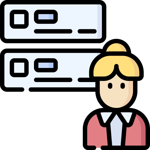 Workflow management business and finance schedule icon