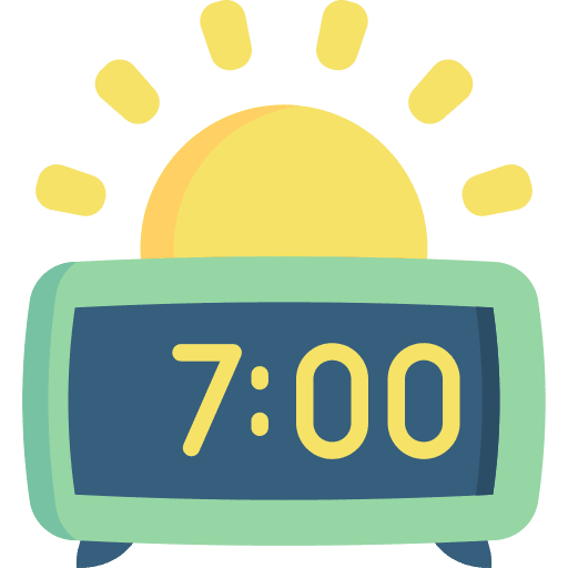 Alarm clock clock tools and utensils timer icon