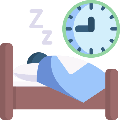 Sleep asleep bedtime calm icon