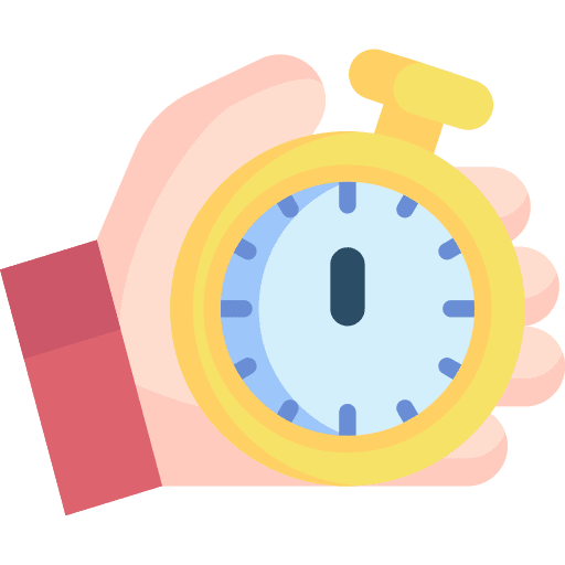 Stopwatch chrono time management timing icon
