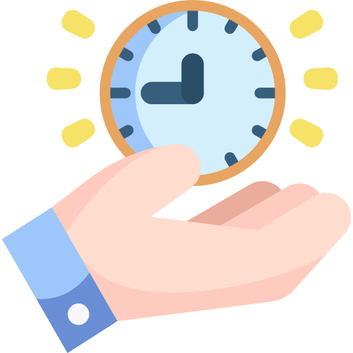 Time management time management timetable productivity icon