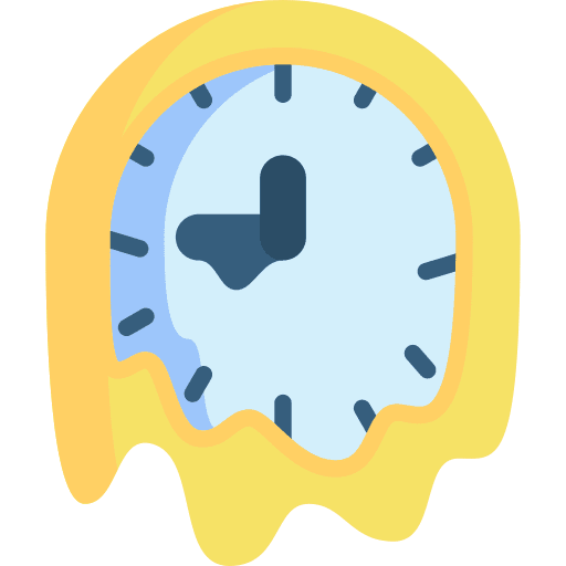 Clock schedule efficiency clock icon