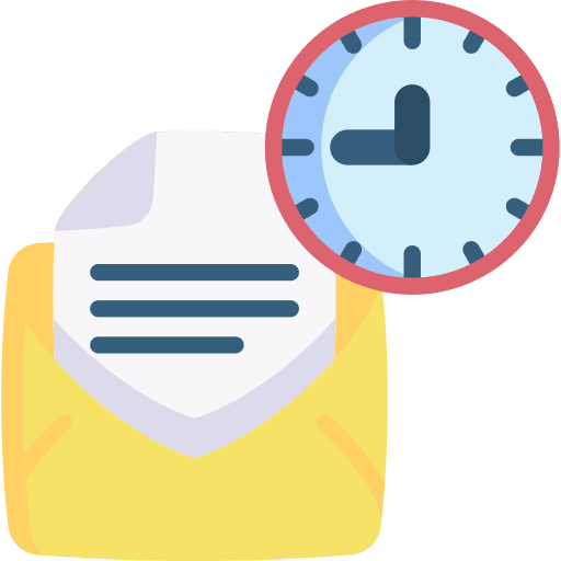 Email time management mail social icon