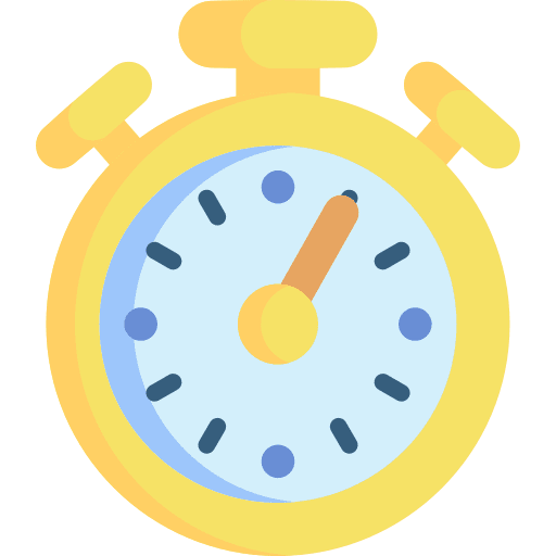 Stopwatch time and date timer wait icon