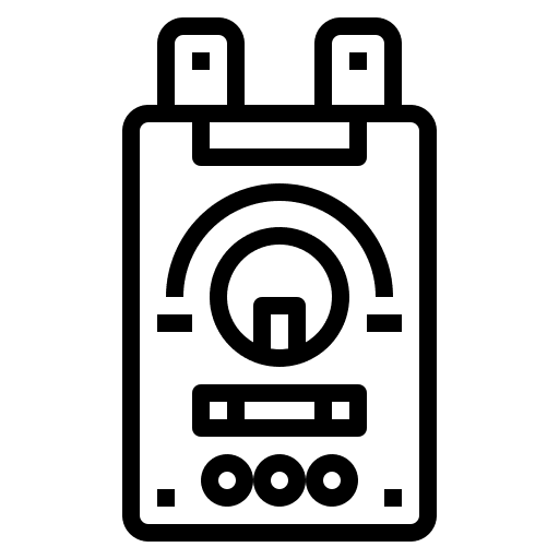 Dimmer home electronics knob icon