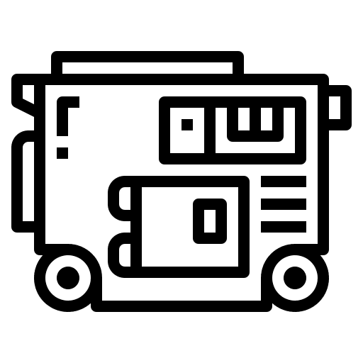 Generator technology electricity electric generator icon