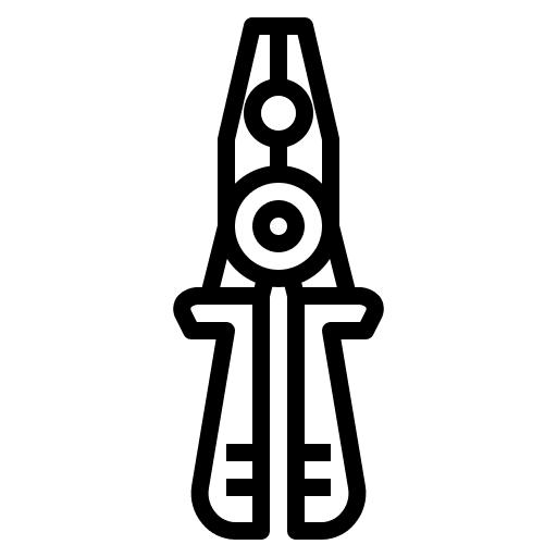 Wire cutter cut tools and utensils construction and tools icon