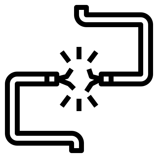 Broken repair electricity electrician icon