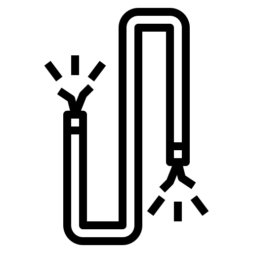 Cable electrician electronics connection icon