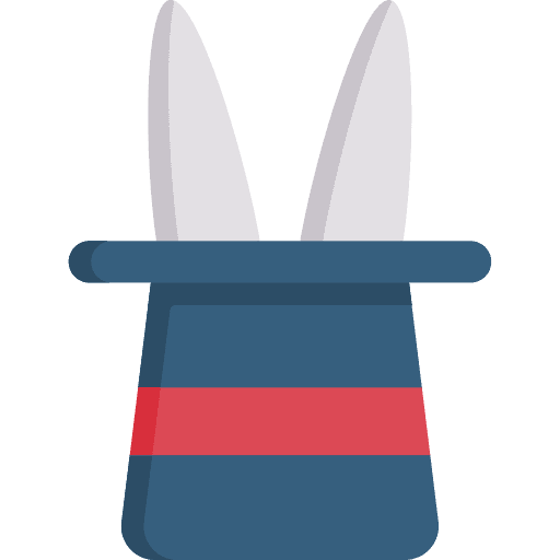 Magic hat magic hat magic disappear icon